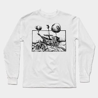 flying balloon ships Long Sleeve T-Shirt